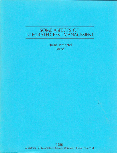 Some Aspects of Integrated Pest Management