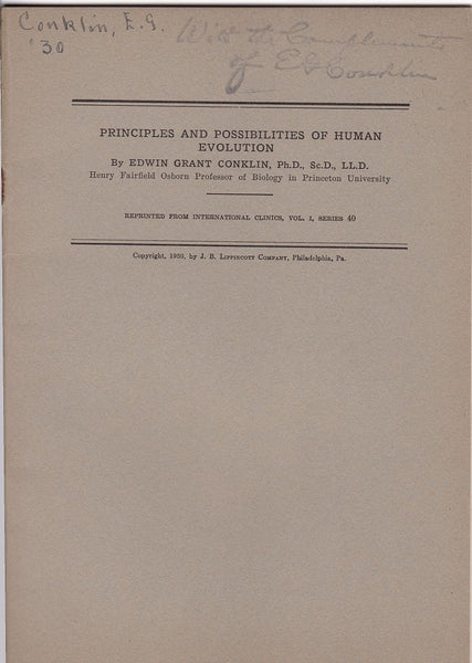 Principles and Possibilities of Human Evolution