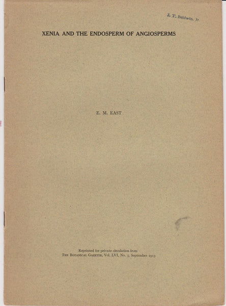 Xenia and the Endosperm of Angiosperms