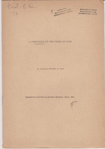 A Chronicle of the Tribe of Corn