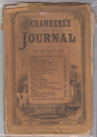 Chambers's Journal, Part XV. March 31, 1865