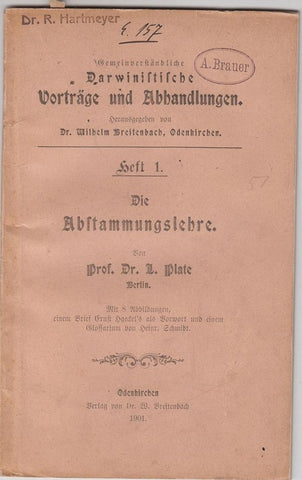 Die Abstammungslehre