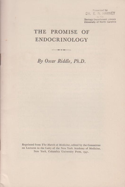 The Promise of Endocrinology