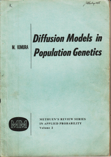 Diffusion Models in Population Genetics