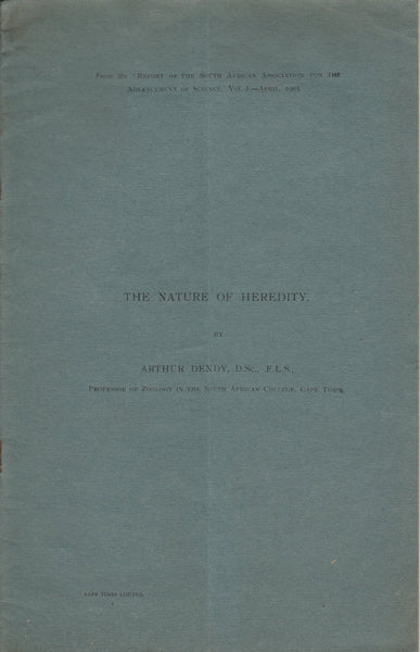 The Nature of Heredity