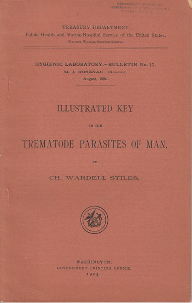 Illustrated key to the Trematode parasites of man