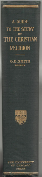 A Guide to the Study of the Christian Religion