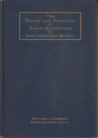 The Theory and Practice of Tone-Relations