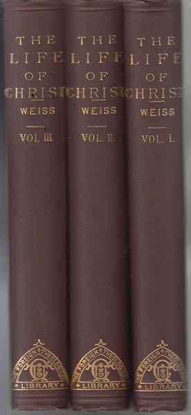 The Life of Christ, Vols. I-III