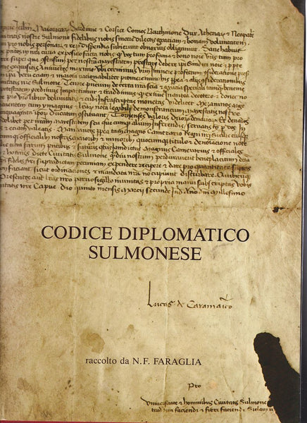 Codice Diplomatico Sulmonese