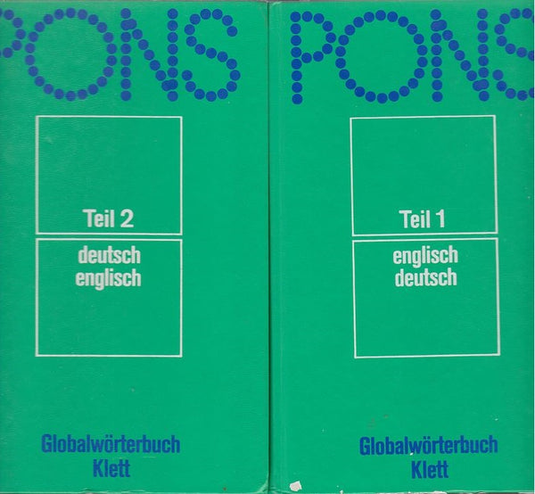 English-German Dictionary (Teil 1); German-English Dictionary (Teil 2)