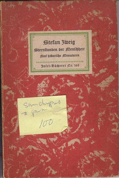 Sternstunden der Menschheit: Funf historiche Miniaturen